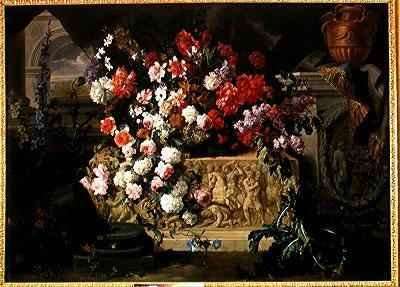 Sculpted Entablature by Romanticism