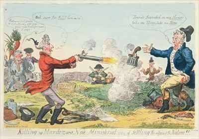 Killing no Murder or a New Ministerial way of settling the affairs of the Nation by Romanticism