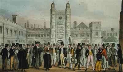 First Absence or Etonians Answering Morning Master Roll by Romanticism