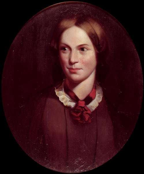 Portrait of Charlotte Bronte 1816-55 by Romanticism