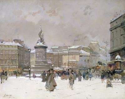 Place de Clichy by Romanticism