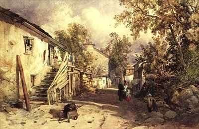 Village of Bowness, Cumberland by Romanticism