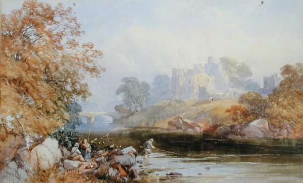 Brougham Castle, 1859 by Romanticism