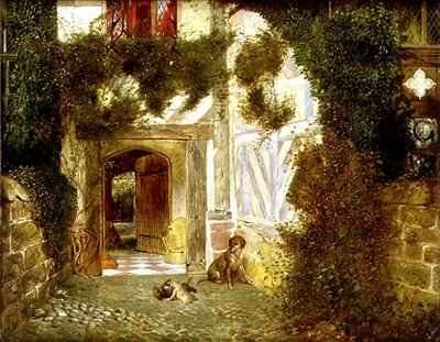 Ancient Archway at Speke Hall Liverpool by Romanticism