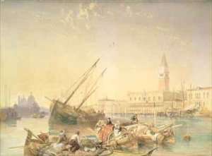 The Grand Canal Venice by Romanticism