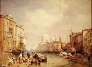 The Grand Canal Venice 2 by Romanticism