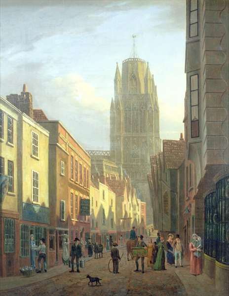 Redcliffe Street Bristol by Romanticism
