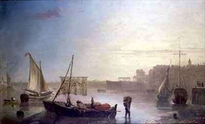 View on the Thames by Romanticism