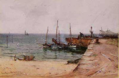 Morning at Kingbarns Fife by Romanticism