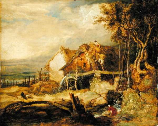 An Overshot Mill, c.1802-07 by Romanticism