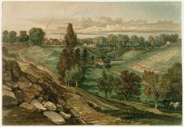 Chiseldon, near Marlborough, Wiltshire, 1822 by Romanticism