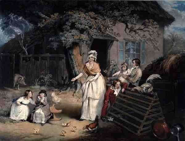 The Citizen's Retreat, engraved and pub. by William Ward (1766-1826), 1796 by Romanticism