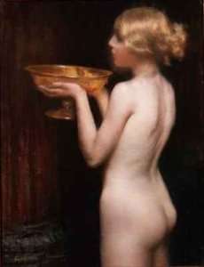 The Loving Cup by Romanticism