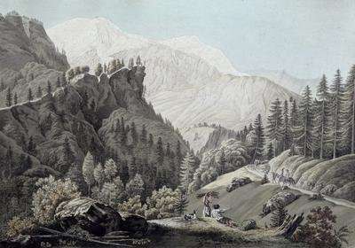 View of the Chamonix Valley 1789 by Romanticism