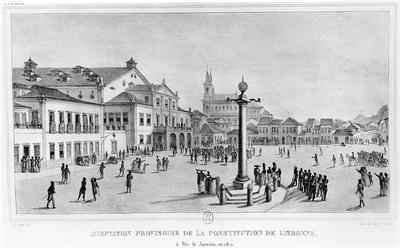 Temporary Acceptance of the Lisbon Constitution Rio de Janeiro by Romanticism