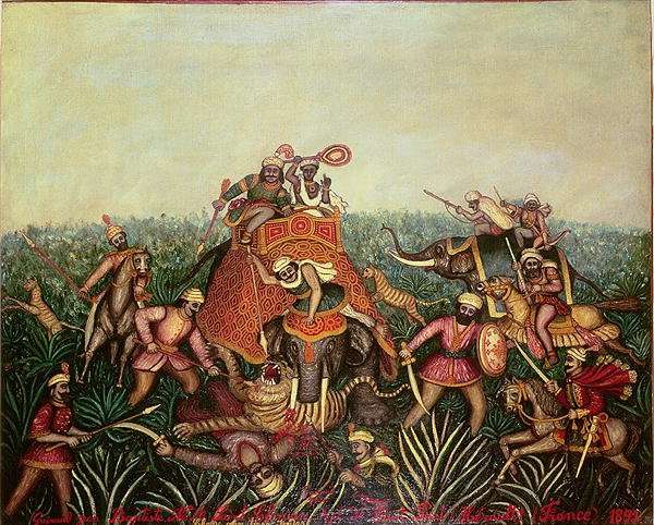 Tiger Hunt by Romanticism