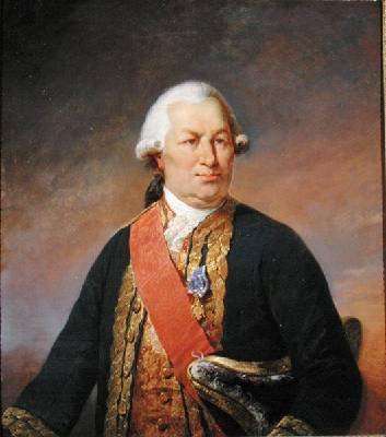 Francois Joseph Paul 1723-88 Count of Grasse 1842 by Romanticism