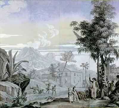 Leaving for a Walk by Romanticism