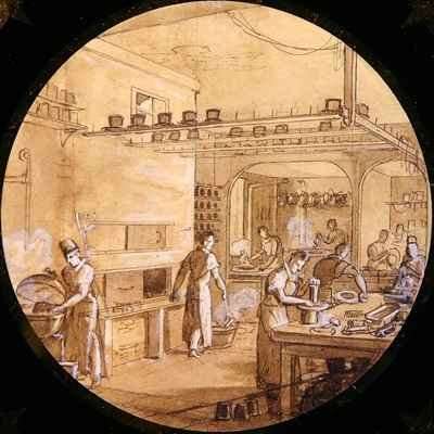 Design for a sevres plate from the Service des Arts Industriels by Romanticism