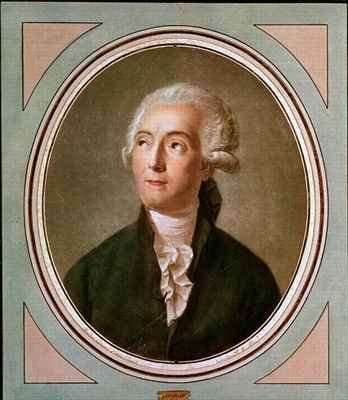 Portrait of Antoine Laurent de Lavoisier 1743-94 French chemist by Romanticism