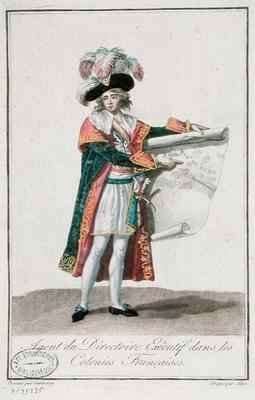 French Colonial Agent during the period of the Directoire by Romanticism
