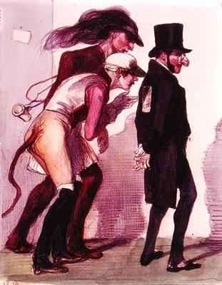 Scene from the Paris Carnival by Romanticism