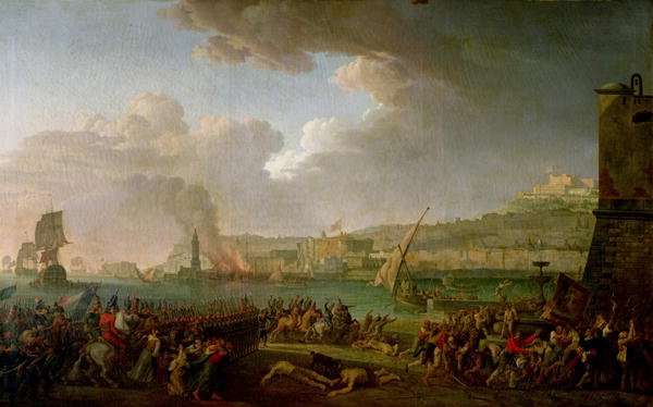 The French Army Entering Naples Under the Command of General Championnet 1762-1800 21st January 1799, 1799 by Romanticism