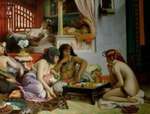 In the Harem by Romanticism