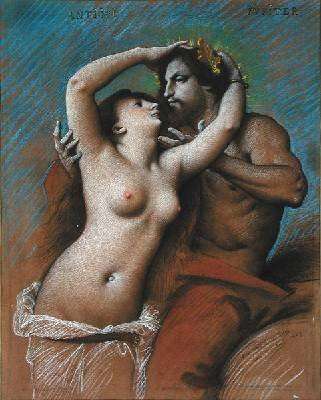 Antipe and Jupiter by Romanticism