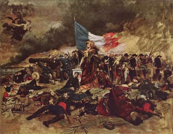 The Siege of Paris 1870 by Romanticism