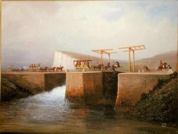 An Accident Befalling the Royal Family in Treport by Romanticism
