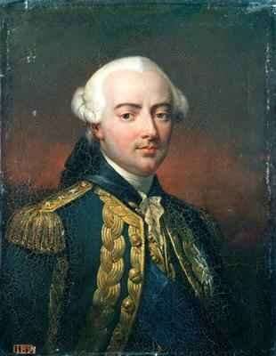 Portrait of Charles Henri 1729-94 Count of Estaing by Romanticism