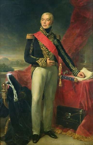 Portrait of Etienne-Jacques-Joseph-Alexandre Macdonald 1765-1840 Duc de Tarente, 1837 by Romanticism