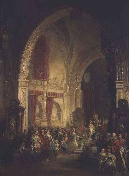 Interior of Toledo Cathedral by Romanticism