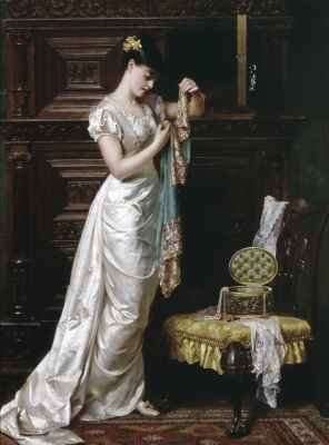 Grandmother's Treasures by Romanticism