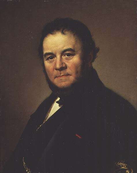 Portrait of Marie Henri Beyle, known as Stendhal 1783-1842 1840 by Romanticism