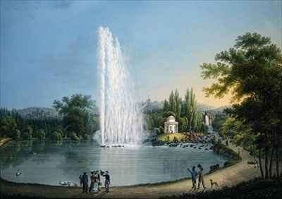 The Great Fountain by Romanticism