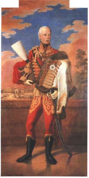 Full-length Portrait of Joseph, Palatine of Hungary trade-sign 1840s by Romanticism