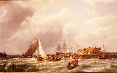 The Harbour Mouth by Romanticism