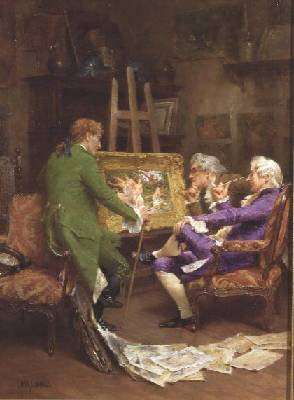 The Connoisseurs by Romanticism