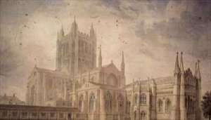 Hereford Cathedral by Romanticism