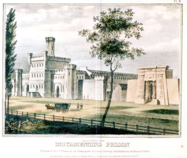 Moyamensing Prison, Philadelphia, 1840 by Romanticism