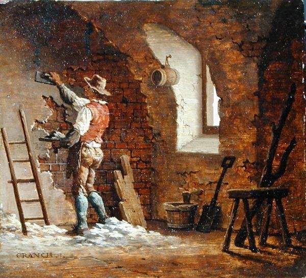 Plasterer c.1807 by Romanticism