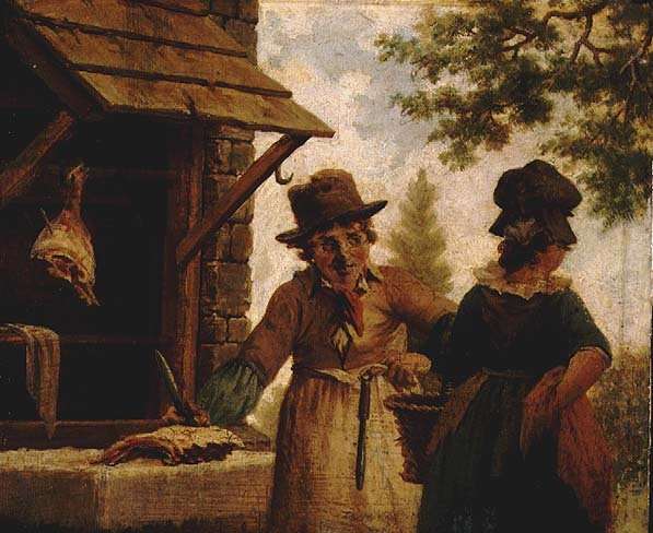 The Village Butcher by Romanticism