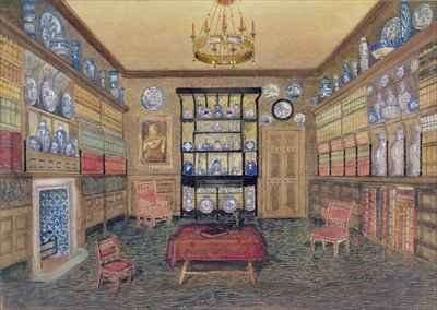 The Morning Room, Bowden Hall, Upton St. Leonards, Gloucester by Romanticism