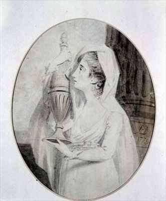 Mrs Yates Playing Electra in The Return of Orestes by Romanticism