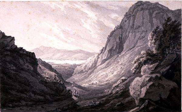 Derwentwater from Castle Crag by Romanticism