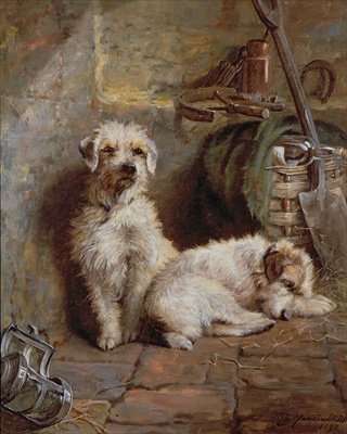 Stablemates 1898 by Romanticism