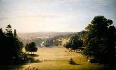 View from Lord Northwicks Villa at Harrow on the Hill by Romanticism