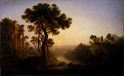 Classical Landscape 3 by Romanticism